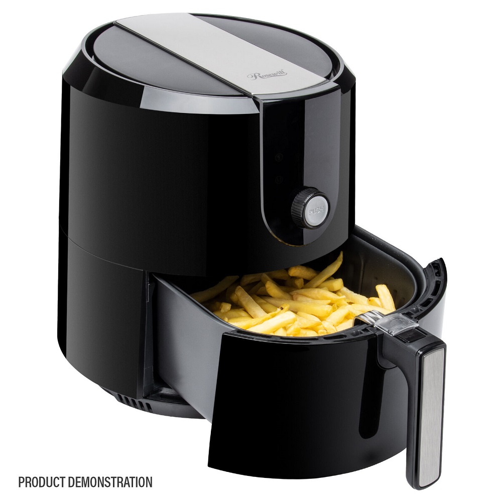 XL Digital Air Fryer 5.8QT/5.5L 1800W Temp/Timer Settings & 7 Cooking