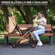 thumbnail image 3 of Carriola Bebe Plegable De Paseo Infantil Compacta Reclinable, 3 of 8