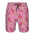thumbnail image 3 of Goofa Watermelon Printed Mens Swim Trunks Summer Quick Dry Short Beach Swimwear Bathing Suits-Large, 3 of 9