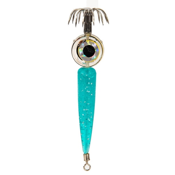 LED Pez Cebo Señuelo Calamar Pesca Mar Lámpara Subacuática () Azul