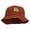 Red, variant on Sauce Tree Embroidered Bucket Hat - Charcoal OSFM