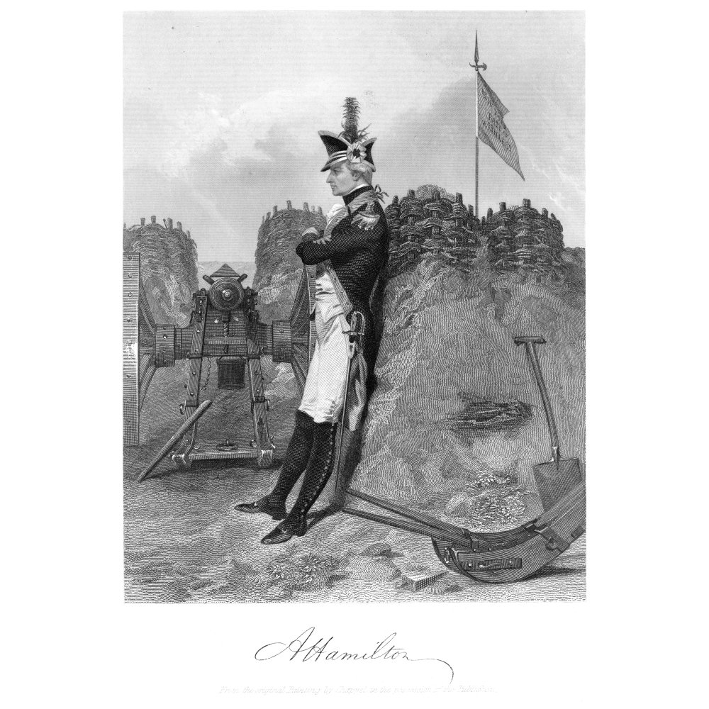 Alexander Hamilton N(17551804) American Lawyer And Statesman Hamilton