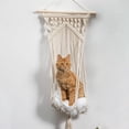 thumbnail image 2 of Colgador de plantas de macramé elegante para dormitorio, jardín, tapiz con borlas, soporte para maceta, decoración, 2 of 9