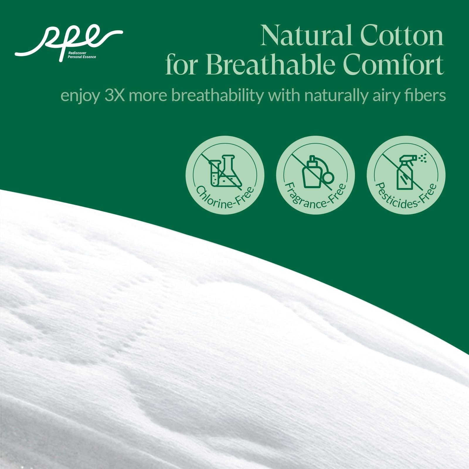 100% Organic Pads for Women, Ultra Thin Feminine Pads with Wings, Unscented Period Pads, Regular Absorbency Sanitary Pads, Organic Cotton Pads Menstrual (Regular, Size 3, 108 Count)