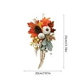 thumbnail image 3 of Adornos navideños de plástico para colgar en la pared, decoración de Halloween, decoración de otoño, girasol artificial, decoración de Acción de Gracias, adornos navideños para el hogar., 3 of 6