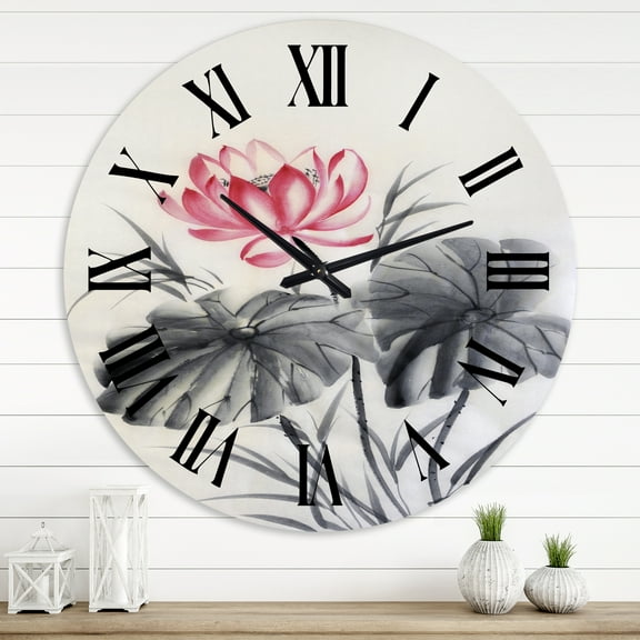 Designart 1 in Quartz Traditional Wall Clock