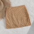 thumbnail image 2 of Beach Cover Ups for Women Cut Out Starfish Swim Cover Up Skirt Textured Bathing Suit Bikini Bottoms Ruched Mid Rise Beach Bodycon Skirt 2026 Summer Beach Skirts Swimwear, 2 of 4