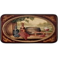 thumbnail image 5 of Kitchen Rugs 18x30 inch Vintage Wine Barrel Grape Floor Mats Comfort Non Slip Anti Fatigue Standing Mats Area Rugs Entrance Hallway Bathroom Welcome Doormats Home Decor Carpet Indoor, 5 of 5