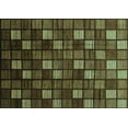 thumbnail image 1 of Ahgly Company Machine Washable Indoor Rectangle Oriental Turquoise Blue Modern Area Rugs, 8' x 10', 1 of 4