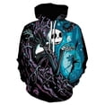 thumbnail image 1 of Sudaderas con capucha de Halloween para hombres y mujeres, sudaderas con estampado 3D de pesadilla antes de Navidad, sudaderas de gran tamaño, chándales para niños, moda, nuevo, 1 of 4