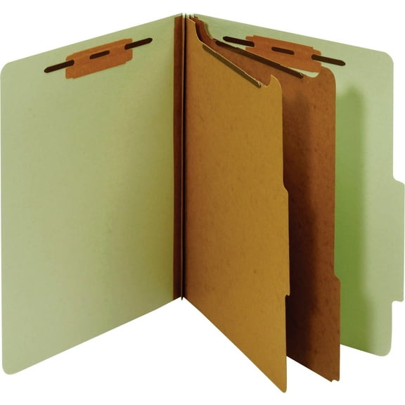 Pendaflex, PFXPU61GRE, Bonded Fastener Classification Folders, 1 Each, Green
