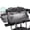 Green, variant on Yucurem 10L Insulated Waterproof Bike Trunk Bag with Reflector, Rear Rack Pannier Bag for Commuter Travel Outdoor, Black