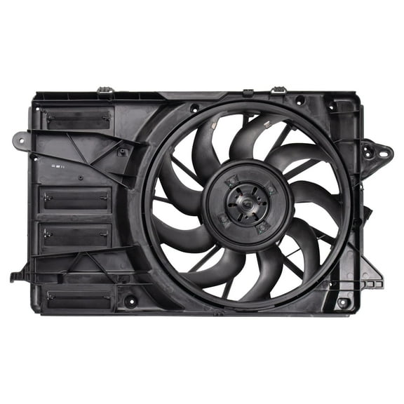 TRQ Radiator Cooling Fan Assembly Fits 2018-2020 Buick Regal RFA80165