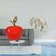 thumbnail image 2 of Estatua de , figura de cerámica, escultura de fruta artificial, decoración del hogar, de madera tallado a mano, escultura rústica, ad, 2 of 8