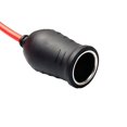 thumbnail image 4 of Cable de extensión para encendedor de cigarrillos de coche 12v 24v 10a 3,6/1,5 m socket estilismo cable cargador enchufe hembra accesorios para coche 1,5 Meteraespa,11 Afortunado Sencillez, 4 of 4