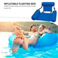 thumbnail image 1 of Cama Flotante Piscina Inflable Water Longue con Respaldo (Azul Oscuro), 1 of 7