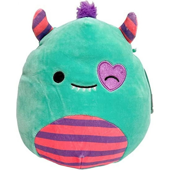 Official Kellytoy Squishmallows Leon the Monster 12" Stuffed Plush 2023