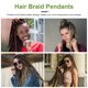 thumbnail image 3 of unbranded 70Ud Joyas Para Dreadlocks Cuffs De Metal En Color Plateado Para Estilo Y, 3 of 7
