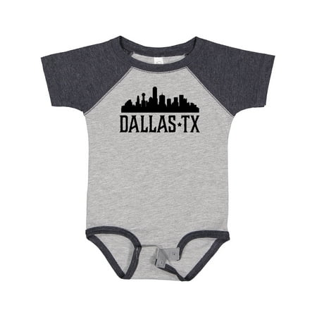

Inktastic Dallas Texas City Skyline Gift Baby Boy or Baby Girl Bodysuit