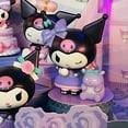 thumbnail image 4 of New Sanrio Kuromi Lucky Divination Series Action Figures Kawaii Anime Collection Model Statue Dolls Cute Girl Birthday Blind Box, 4 of 7