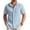 Light Blue, variant on COOFANDY Men's Casual Button Down Shirts Short Sleeve Textured Summer Beach Shirt with Pocket