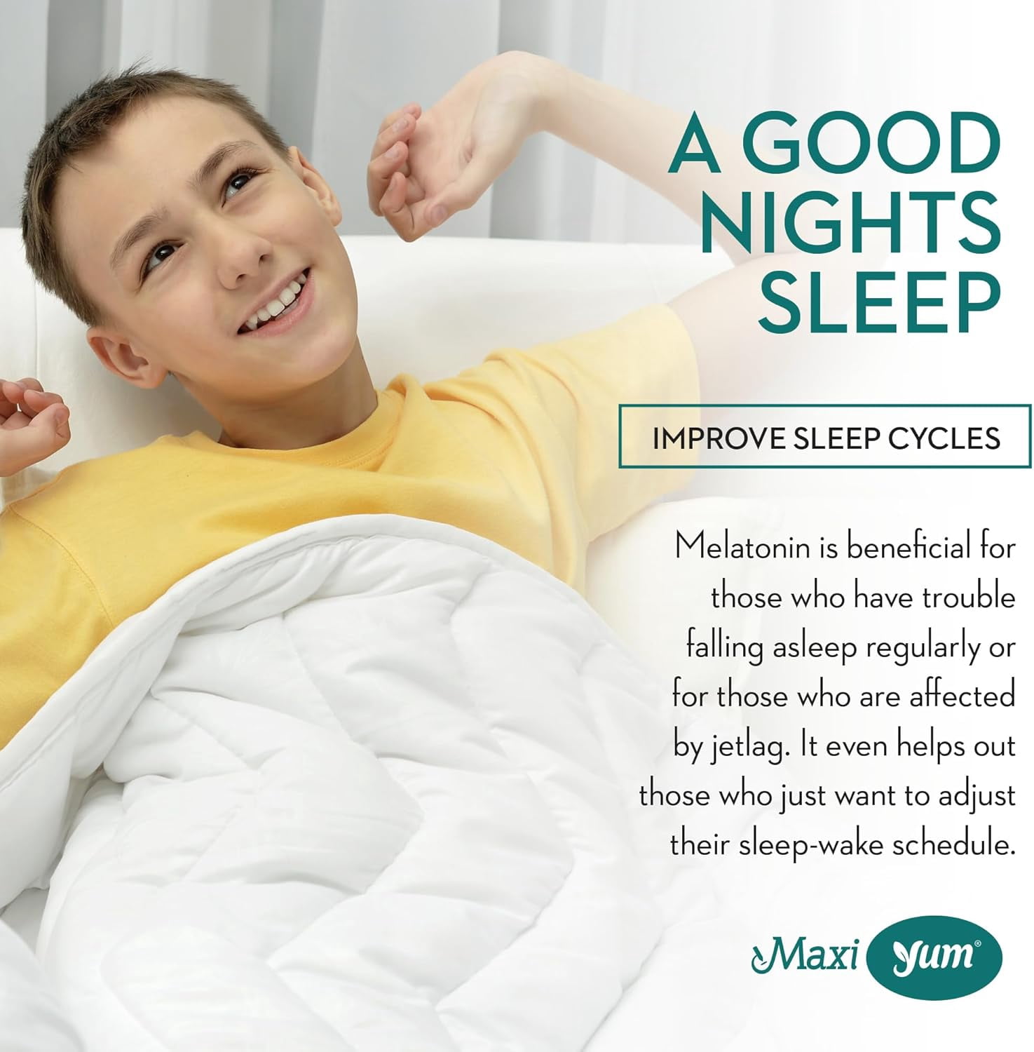 Maxi Health Kosher Melatonin Gummies 1 mg - Sleep Support Supplement - Assorted Fruit Flavor - 120 Gummies
