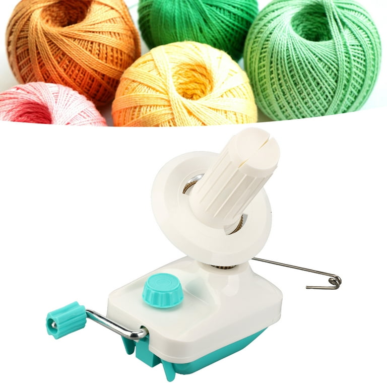 Yarn Ball Winder, Low Noise Portable Manual Operation Swift Yarn Winder  Clip For Household For Winding For School
