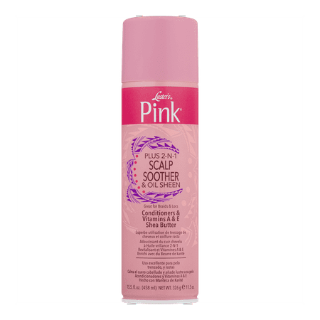 Luster's Pink Oil Sheen 2-in-1 Scalp Soother 11.5 oz (Pack of 4)