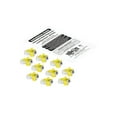 thumbnail image 6 of Tripp Lite N2LPLUG-010-YW Universal RJ45 Locking Inserts, Yellow - Pack of 10, 6 of 8