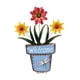 thumbnail image 3 of Estaca de jardín para macetas, decoración 2D, accesorio práctico, decoración de hierro, bienvenida Azul, 3 of 9