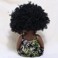 thumbnail image 2 of Baby Cute Curly Hair Sport Boys Black Baby Toy Doll Kids Gift Hooded With Cloth, 2 of 3