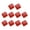 Red, variant on Gaming Keyboards 10Pcs Original Height Transparents Layer PC Matte Backlit Keycaps for Mechanical Keyboards