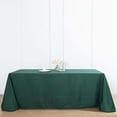 thumbnail image 2 of Efavormart 5PCS 90x156" HUNTER EMERALD GREEN Wholesale Rectangle Polyester Tablecloth Linen Wedding Party Restaurant Tablecloth, 2 of 10