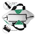 thumbnail image 4 of Disketp Green Glitter Bolsa Tote Estampada para Mujer, Bolso de Hombro y de Mano para Compras y Viajes, 4 of 8