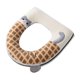 thumbnail image 2 of Funda de asiento de inodoro Funda de cojín para asiento de inodoro, ligera, práctica, lavable, Asientos café, 2 of 9