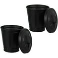 thumbnail image 3 of Milisten 2pcs Small Trash Can Desktop Garbage Bin Multipurpose Storage Buckets Garbage Containers, 3 of 6