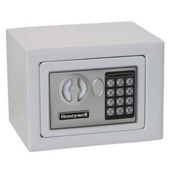 Honeywell 5005W Digital Steel Compact Security Safe (.19 cu ft.) - White