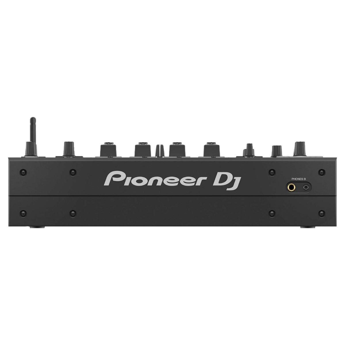 Pioneer DJ DJM-A9 4-Channel Professional DJ Mixer with Black Laptop Platform Carrying Case Package