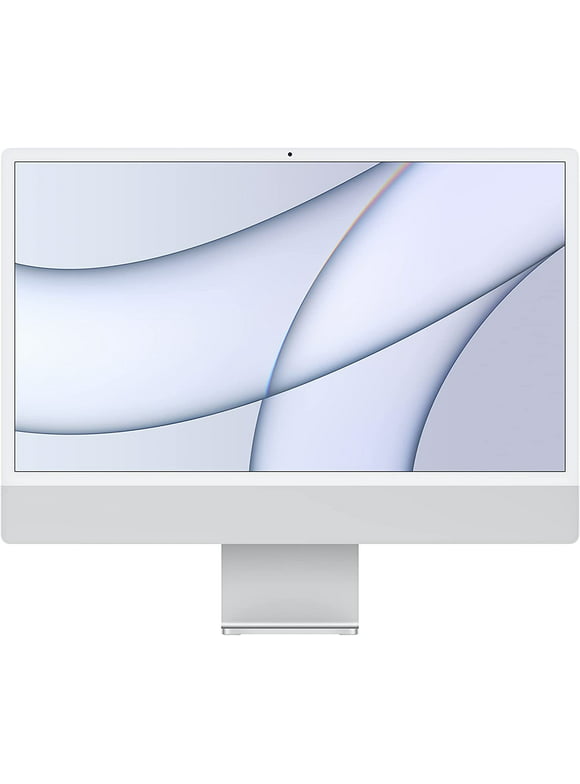 All-in-One Desktop ComputerMac 24" 256GB SSD Retina 4.5k, M1 with 8-core CPU and 8-core GPU - Silver - Spanish Keyboard MGPC3E/A