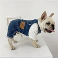 thumbnail image 2 of Coloody Tiktok Dog Denim Overalls for Small Medium Large Dogs Cats, 2 of 7