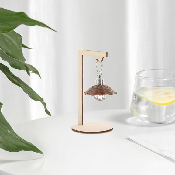 WRITWAA Kids Diy Lamp Kit Wooden Puzzle Lamp Khaki 1Pack