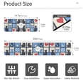 thumbnail image 3 of Yayeee Faucet Mat for Kitchen Sink 30" Diatomite Long Splash Guard Pad, Black Cats and Hearts, 3 of 7
