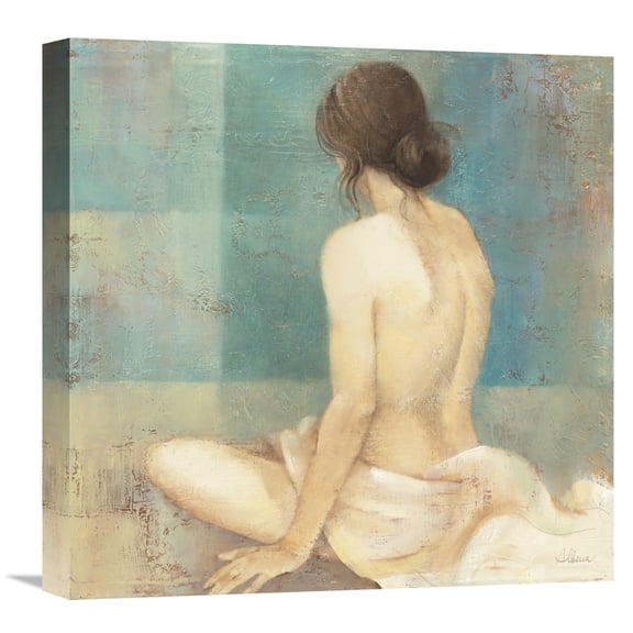 Global Gallery Albena Hristova 'Thoughtfulness II Crop' Canvas Wall Art