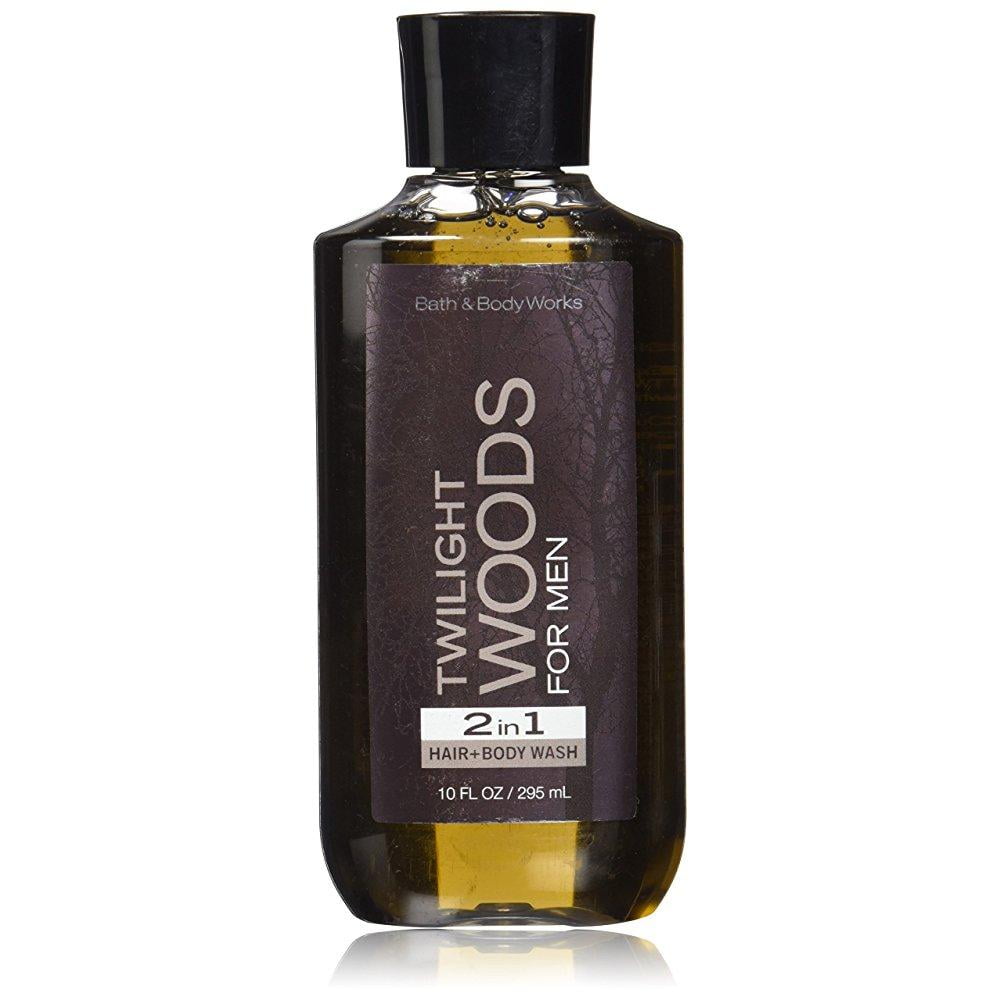 bath body works twilight woods for men 10 oz 2 in 1 hair body wash