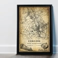 thumbnail image 6 of Concord Map Poster, New Hampshire Map Art Poster, Canvas, Concord Map City vintage Poster, Street Map Artwork Poster, Concord Map Canvas - 89AZ935, 6 of 6