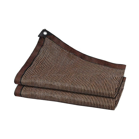 SLYNSHome Shade Cloth - 78.7 x78.7 inch - Durable Mesh Tarp with Grommets,Sun Shades Sunblock Cover Cloth Antifreezing for Plants Cover,Greenhouse,Barns Kennel,Patio,Tomatoes