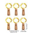 Led Rope Deisgns Wine Bottle Cork Lights LED Fairy String Lights Flexible Copper Wire ...
