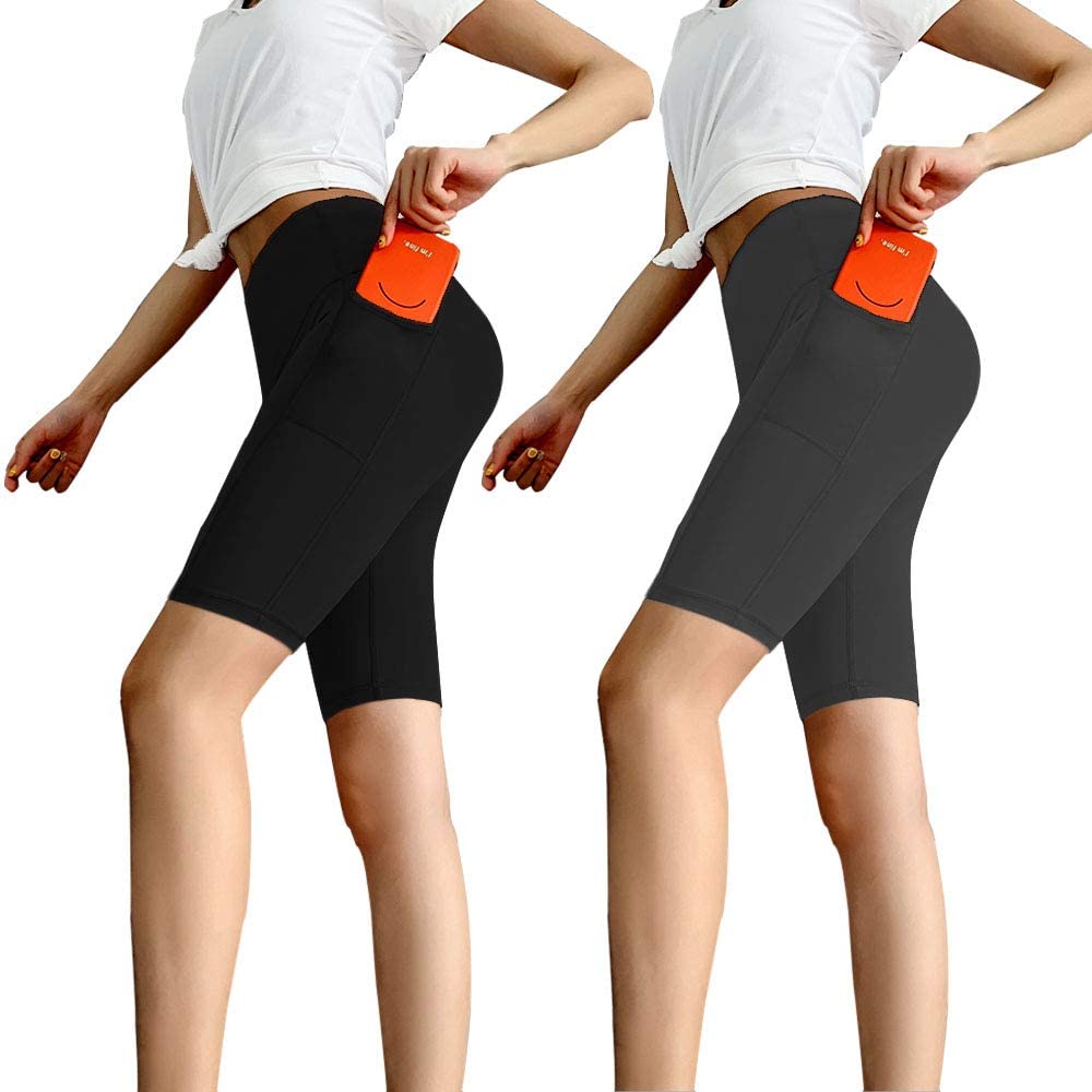 best yoga shorts with pockets