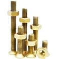 thumbnail image 5 of (10pcs) Brass Countersunk Head Screw NutCombination Kit, M5x45mm, 5 of 5