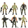 thumbnail image 2 of kusrkot Action Figures Play Set Fashion Landscape Decor Multipurpose Troop Toy B, 2 of 9